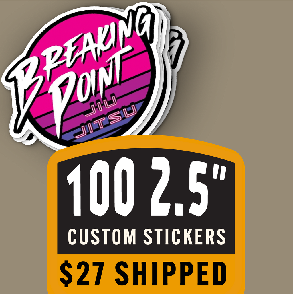 100 2.5 Inch Stickers for $27