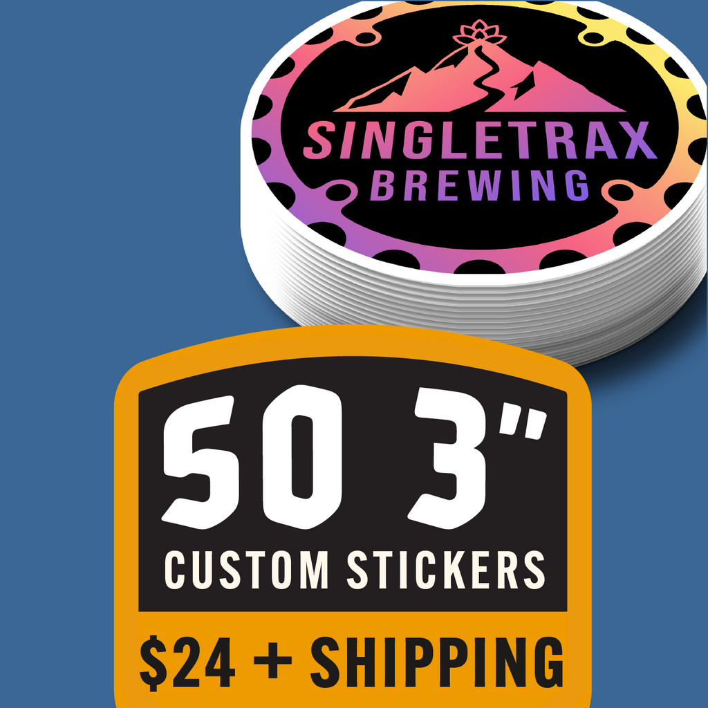 50 Custom 3″ Stickers for $24 | Give Us a Try